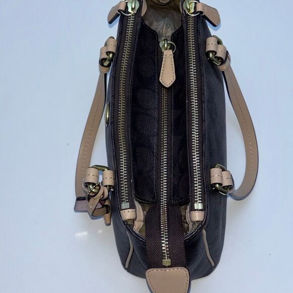 Coach F33752 Peyton Signature mini Jordan Carryall purse tote bag - Picture 7 of 13